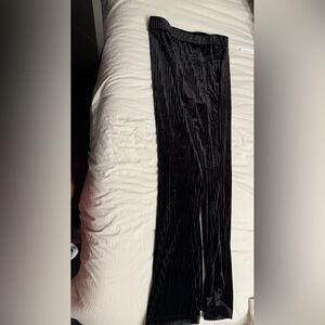 Black Velvet Pants
